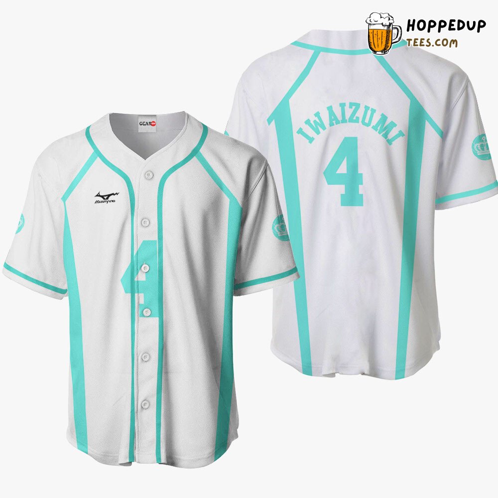 Hajime Iwaizumi Distinctive Baseball Jersey Costume Unique Design Edition Hajime Iwaizumi Distinctive Baseball Jersey Costume Unique Design Edition