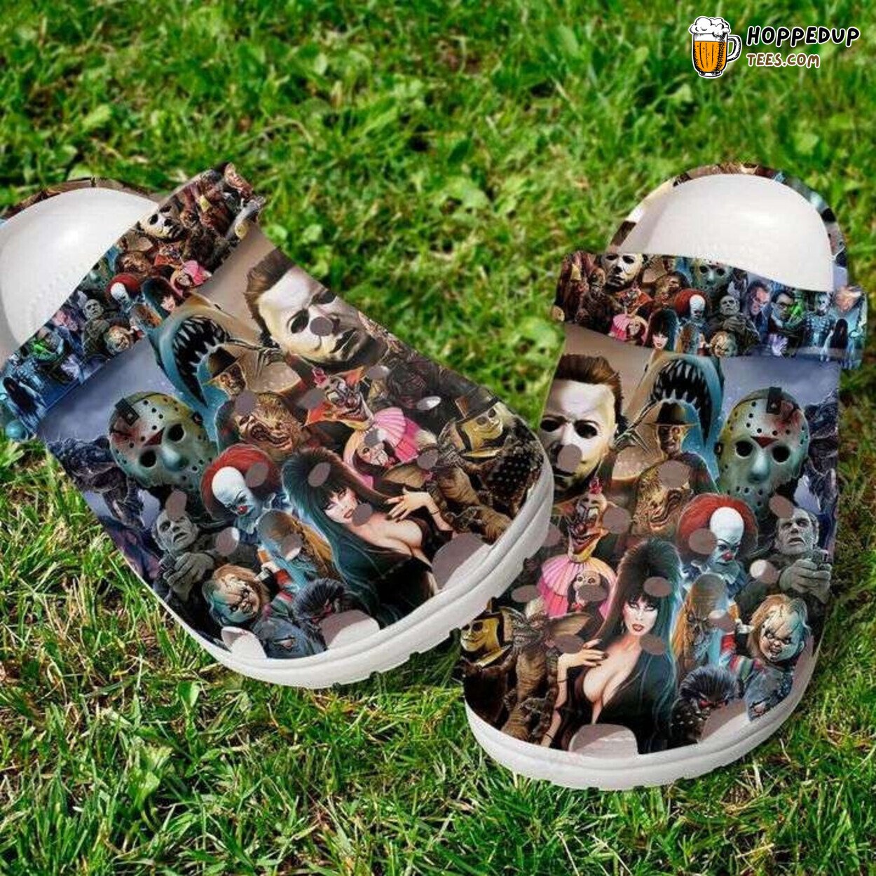 Halloween Horror Movies Characters Themed Comfortable Unique Clogs