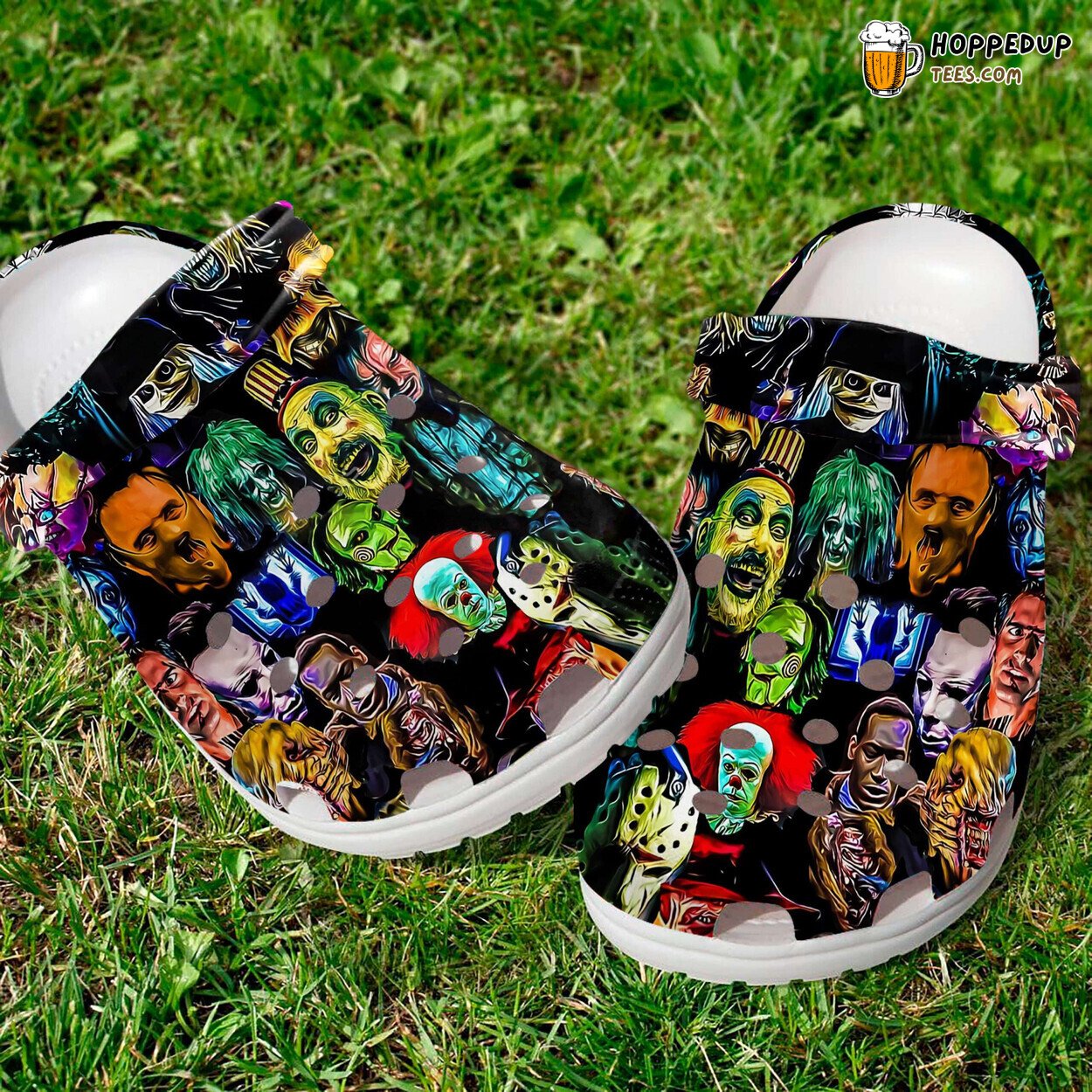 Halloween Horror Villains Collection Themed Comfortable Unique Clogs
