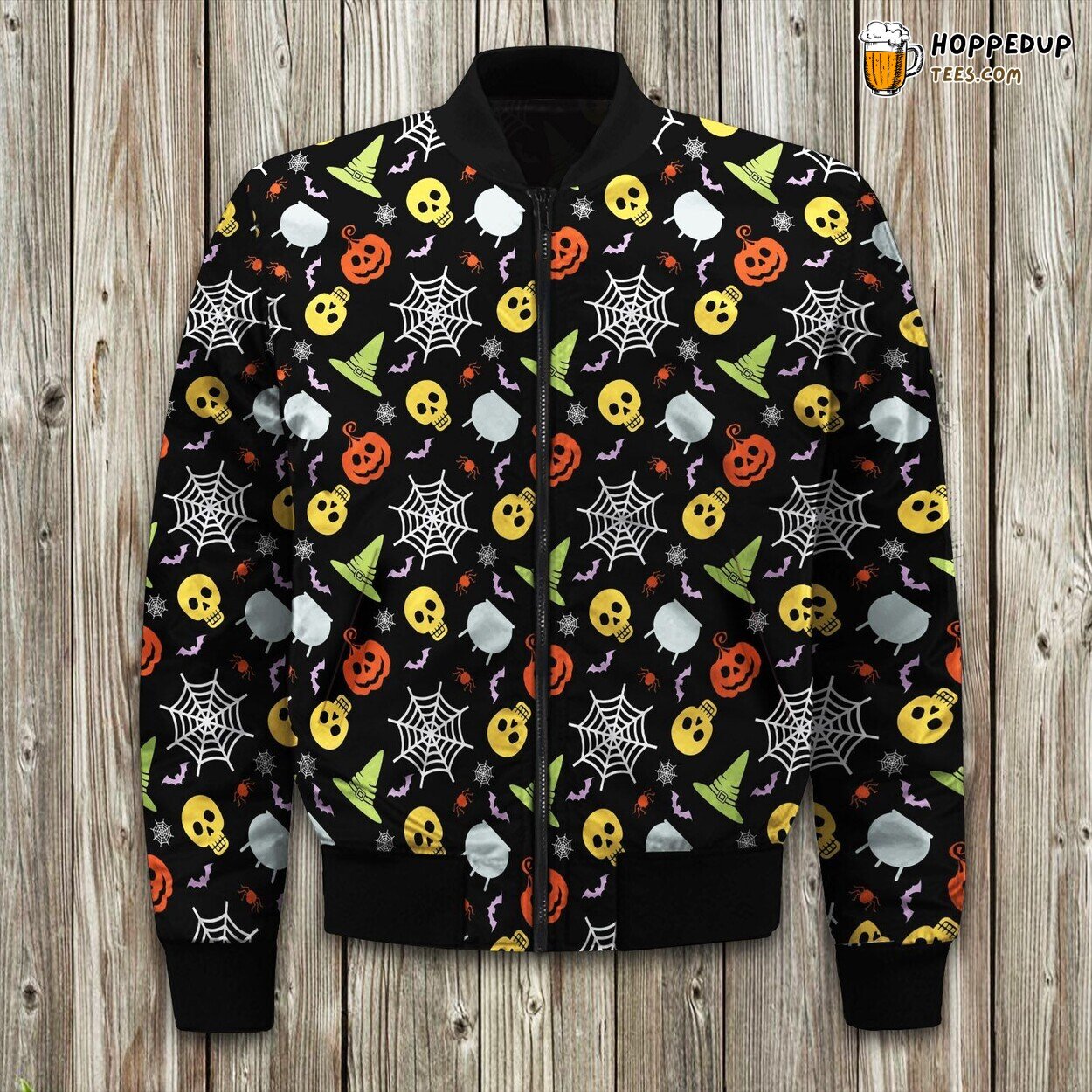Halloween Pumpkin The The Dark Bomber Jacket
