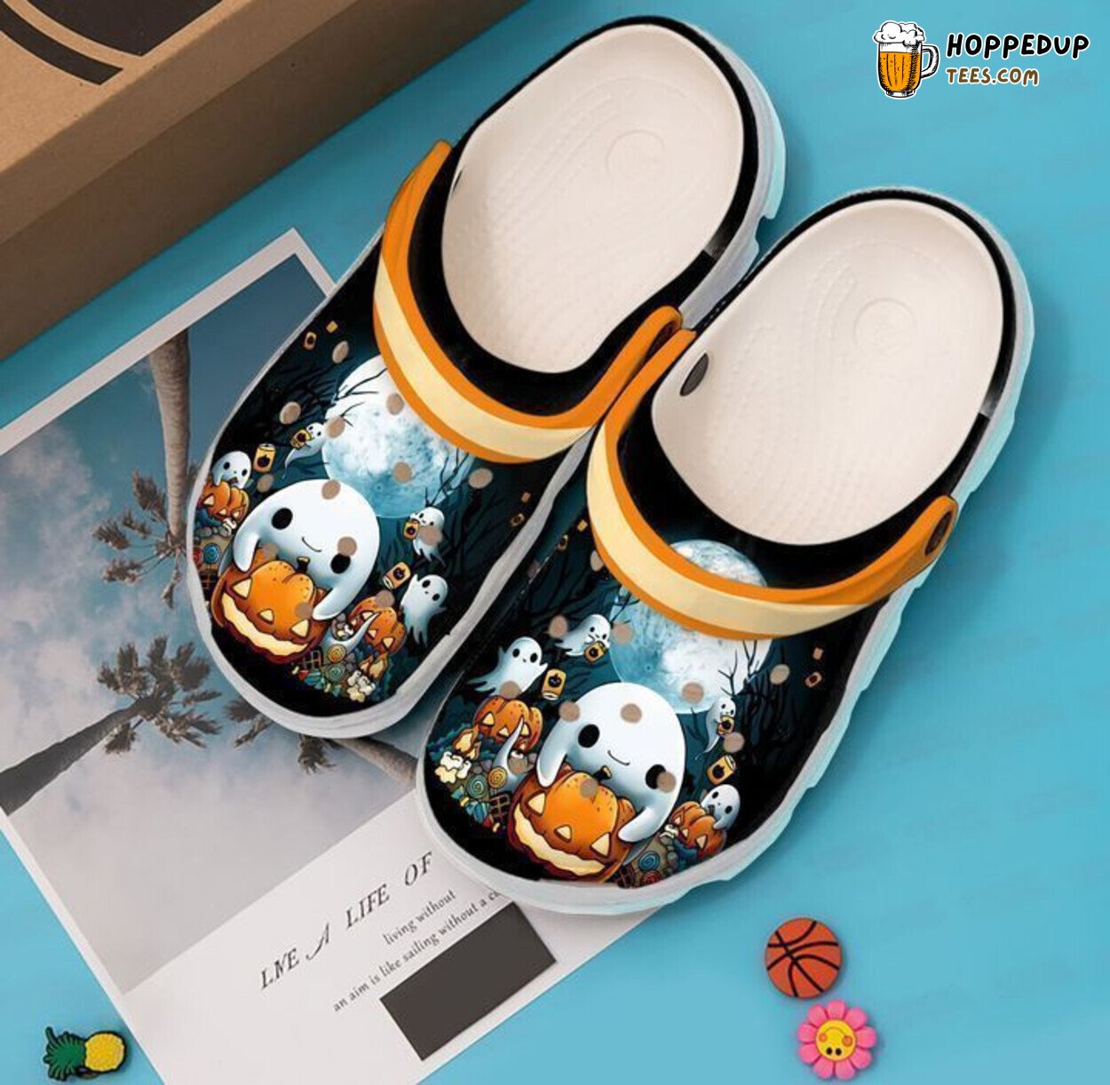 Halloween Spooktacular Classic Themed Comfortable Unique Clog Shoes