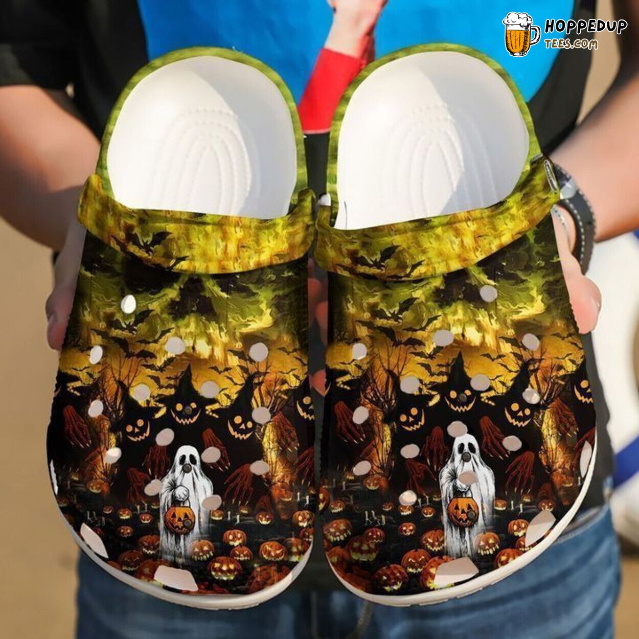 Halloween Vibe Classic Themed Comfortable Unique Clogs Shoes