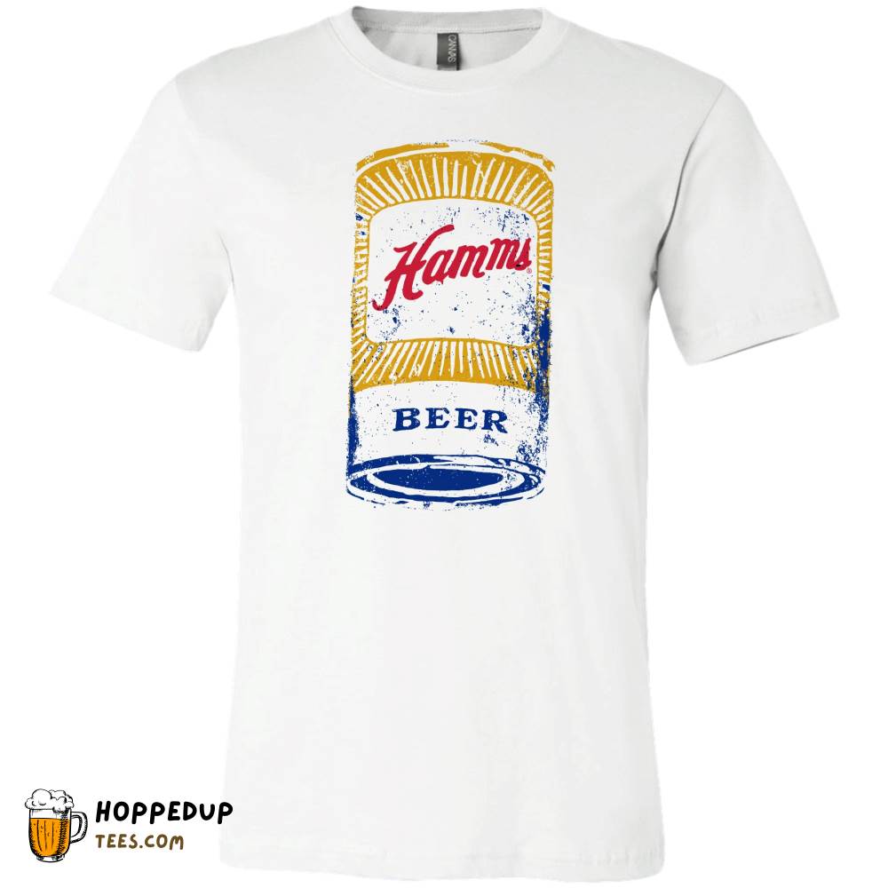Hamm’s Beer Can White Graphic T-Shirt – HU