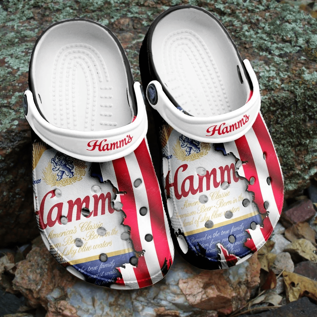 Hamms Beer Comfortable Crocband Clogs Shoes HU