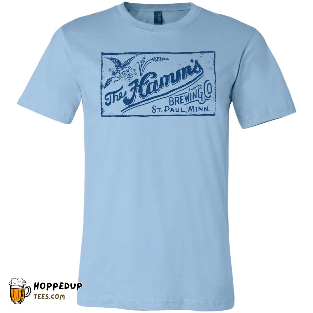 Hamm’s Beer Label Athletic Heather Tee – HU