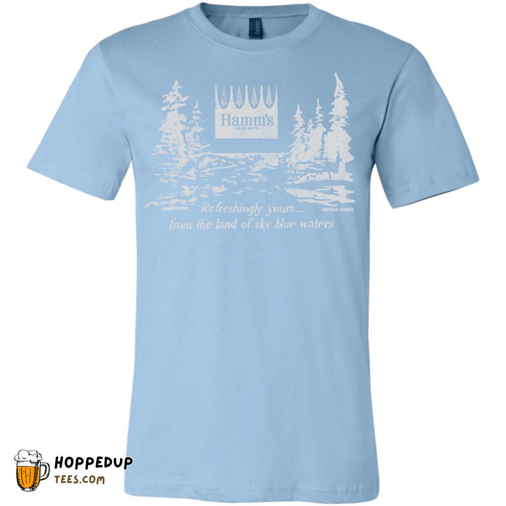 Hamm’s Beer True Royal Vintage Ad Tee – HU