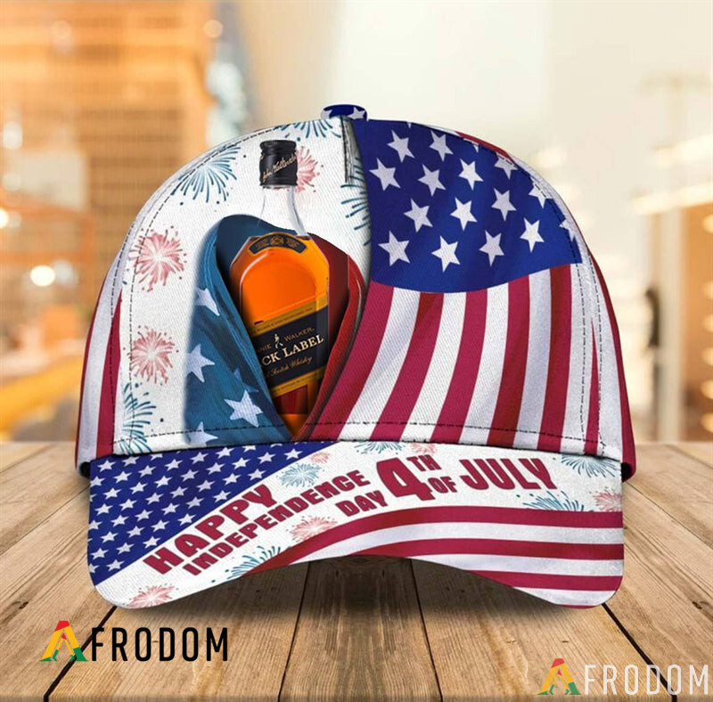 Happy Independence USA Flag Johnnie Walker Cap HU