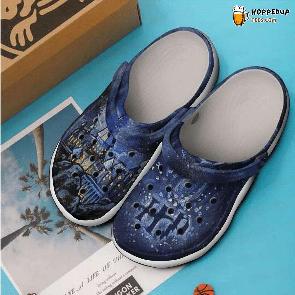 Harry Potter Hogwarts Castle Inspired Themed Comfort Clogs Shoes