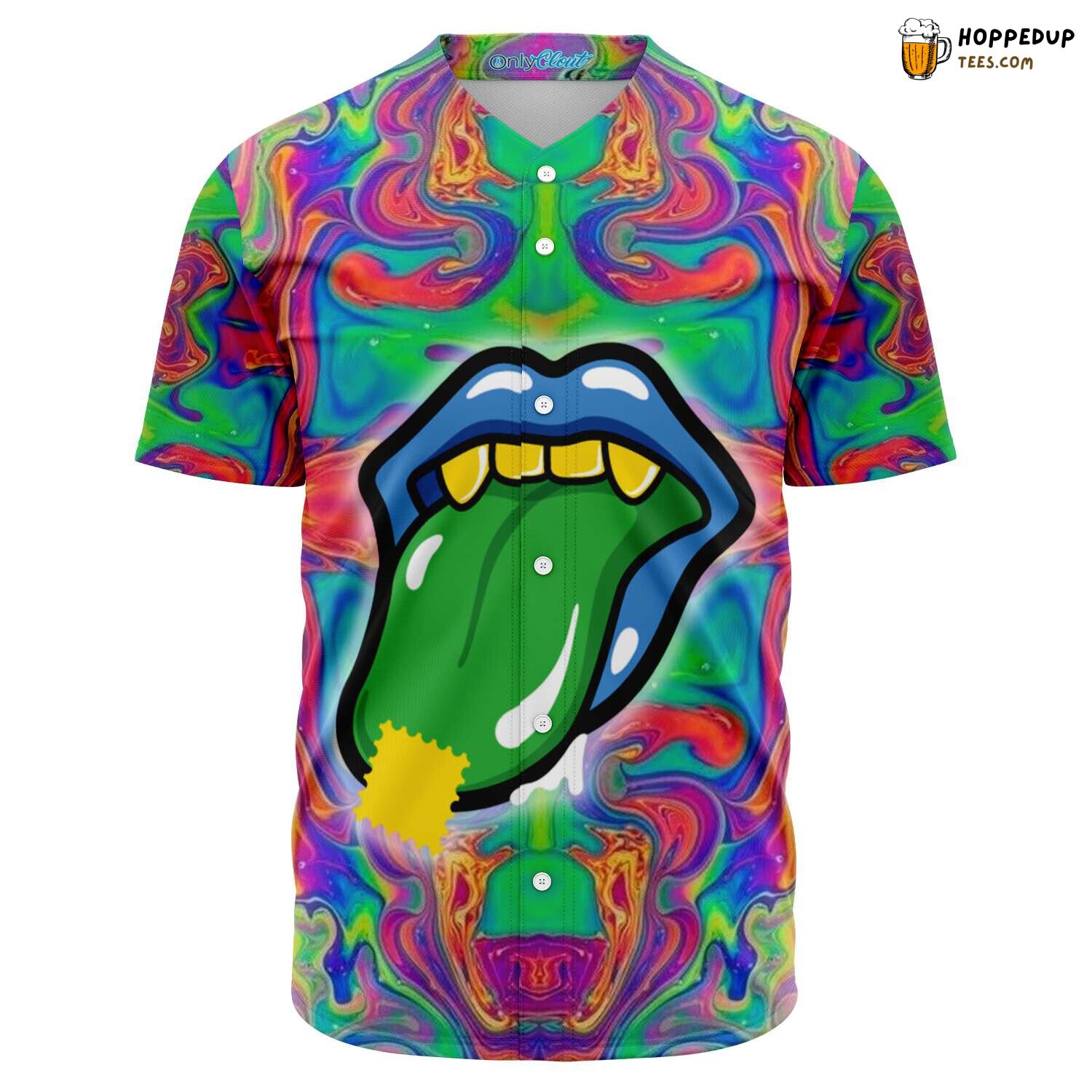 Have a Nice Psychedelic Trip 3D Printed Baseball Jersey Adventurous Art