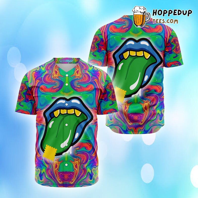 Have a Nice Psychedelic Trip 3D Printed Baseball Jersey Adventurous Art Have a Nice Psychedelic Trip 3D Printed Baseball Jersey Adventurous Art