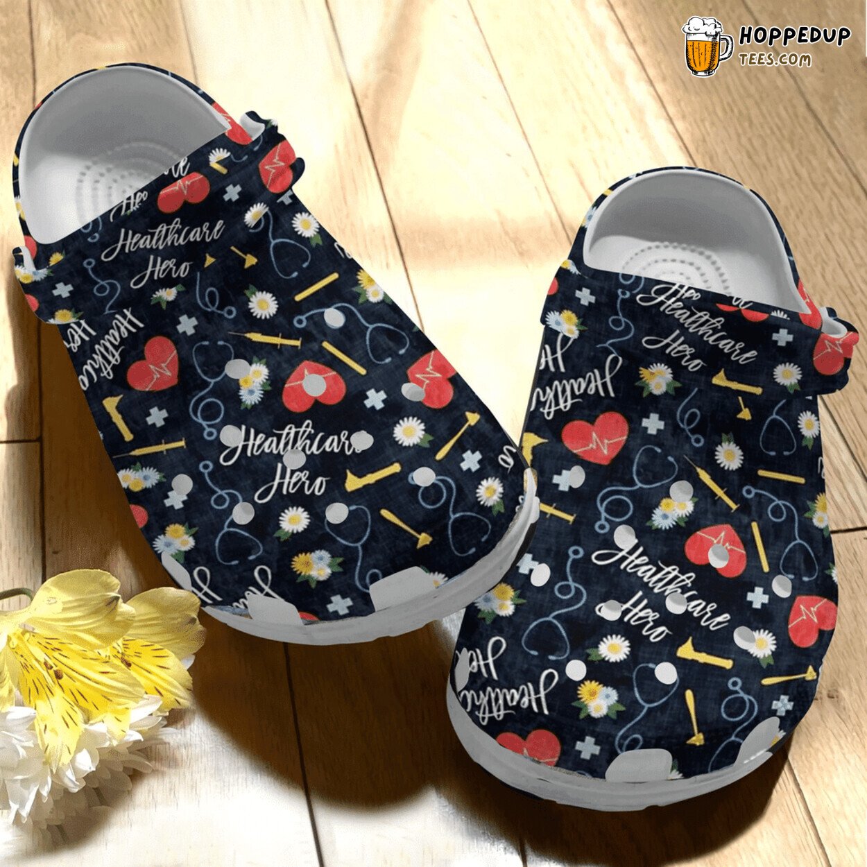 Healthcare Hero Nurse Special Gift Comfy Rubber Clog Footwear Design