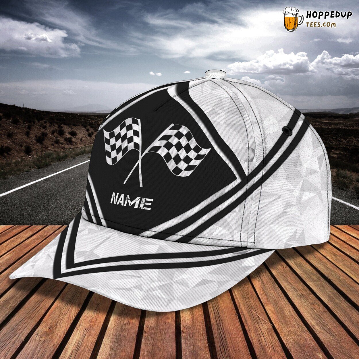 Heartbeat on Tracks Personalized 3D Classic Cap Passion for Racing Celebrated Heartbeat on Tracks Personalized 3D Classic Cap Passion for Racing Celebrated