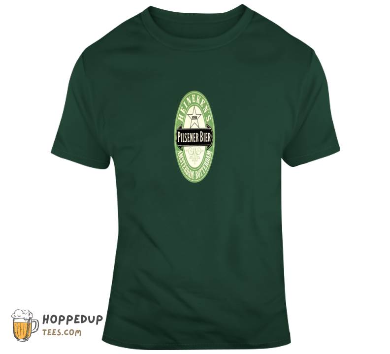 Heiniken Beer Fan Retro Original T-Shirt