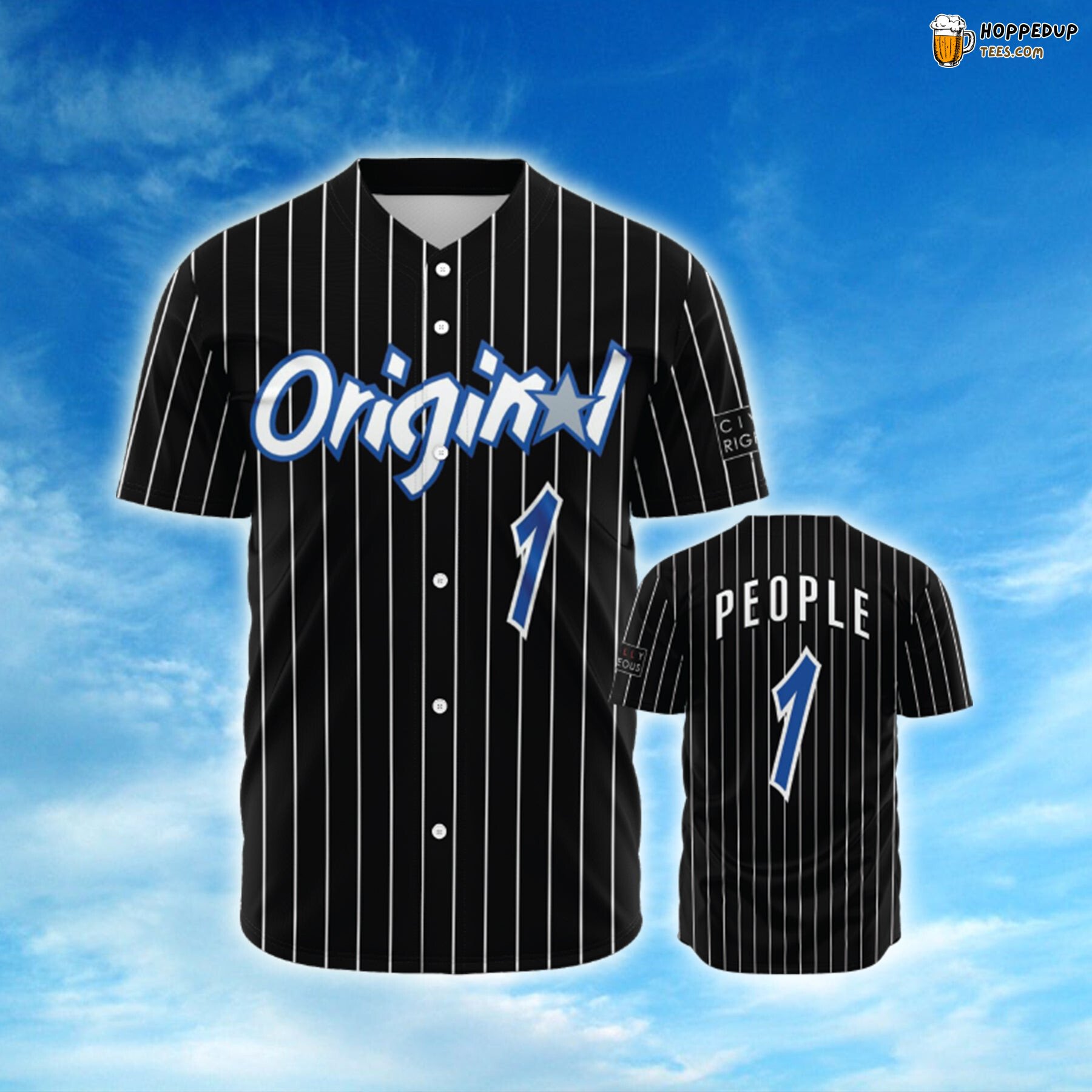 Heritage Original People Design 3D Printed Baseball Jersey Roots