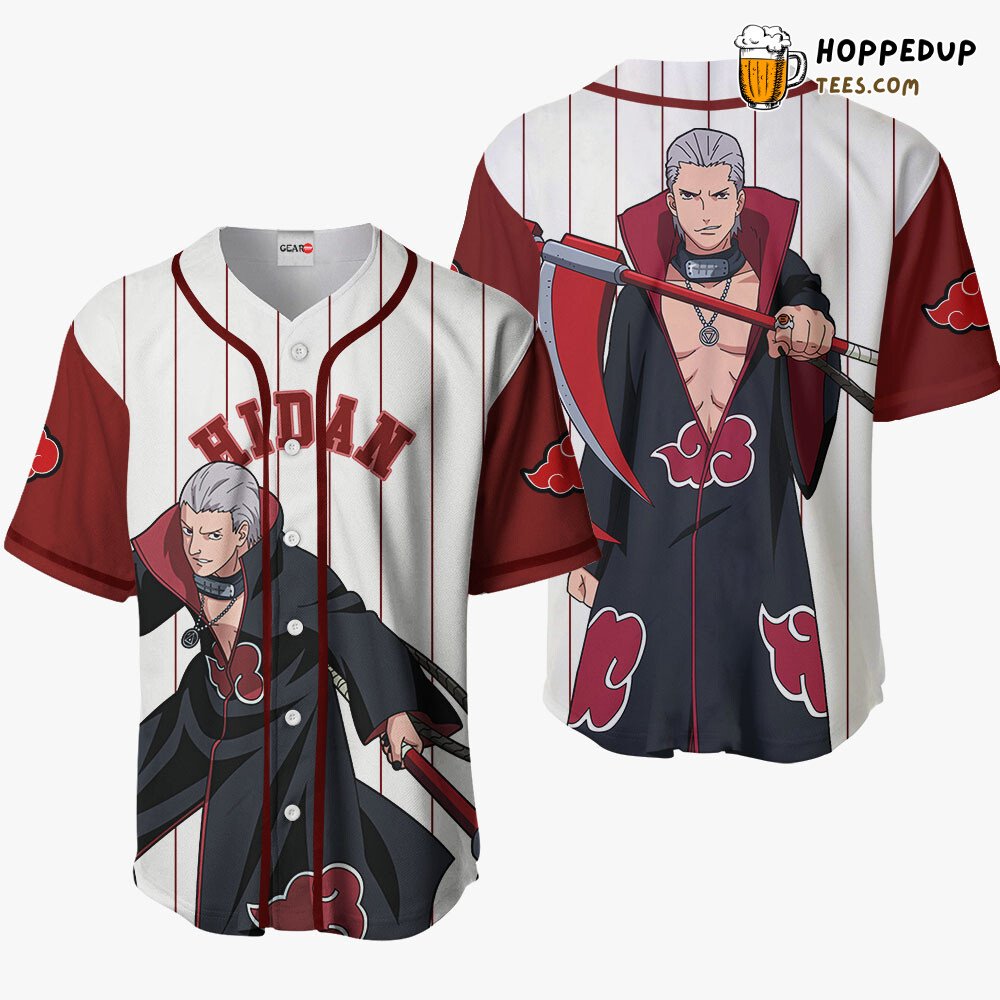 Hidan Unique Akatsuki Baseball Jersey Distinctive Sport Collection Design Hidan Unique Akatsuki Baseball Jersey Distinctive Sport Collection Design