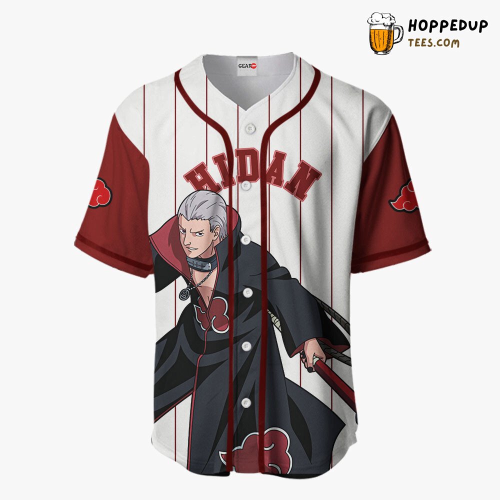 Hidan Unique Akatsuki Baseball Jersey Distinctive Sport Collection Design