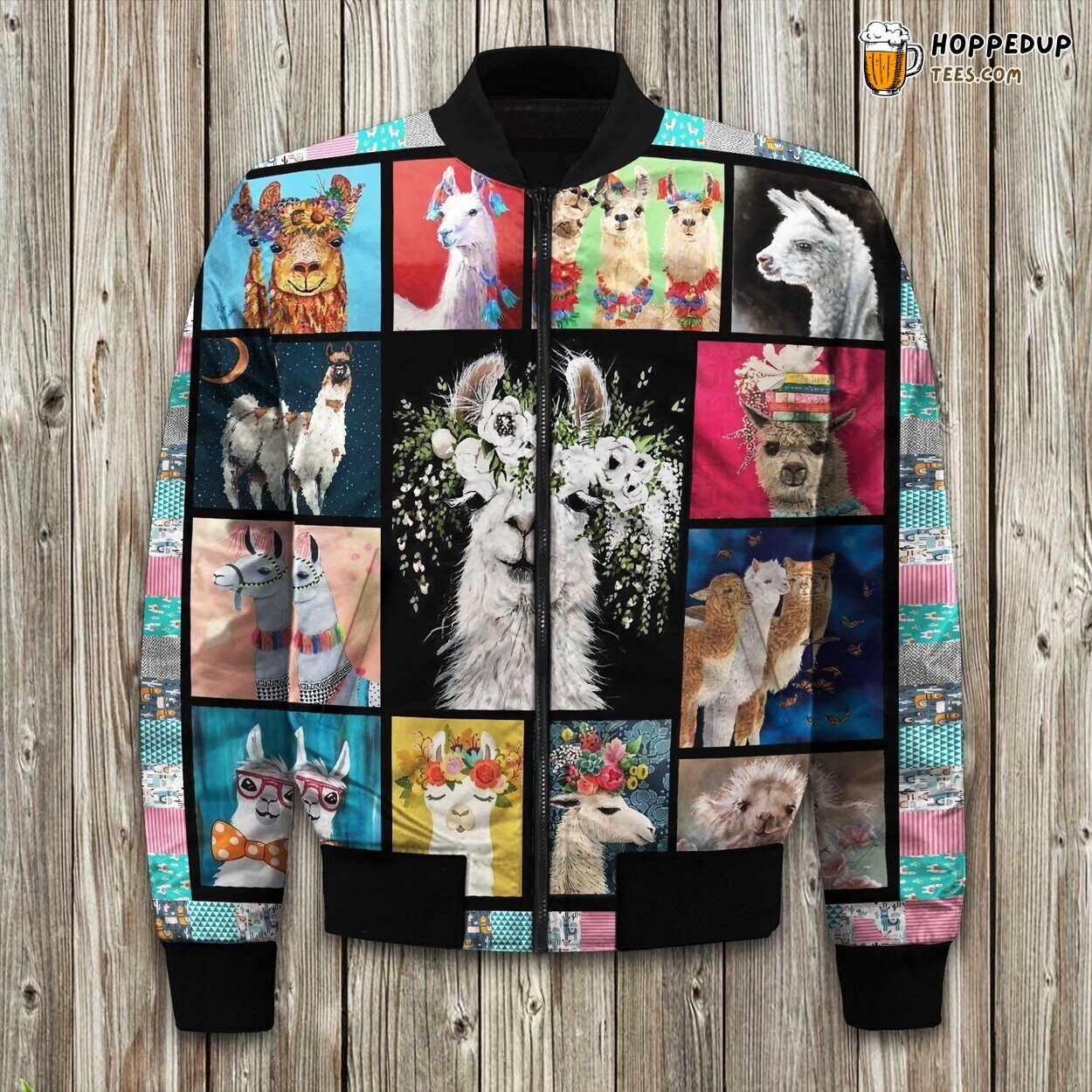 High Stakes Casino Poker Winter Bomber Jacket Tailored Unique Elegance Craft
