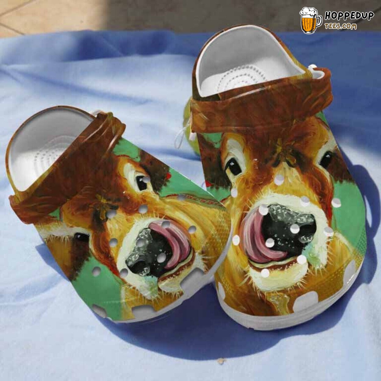 Highland Cow Cattle Birthday Christmas Gifts Comfort Clogs Shoes
