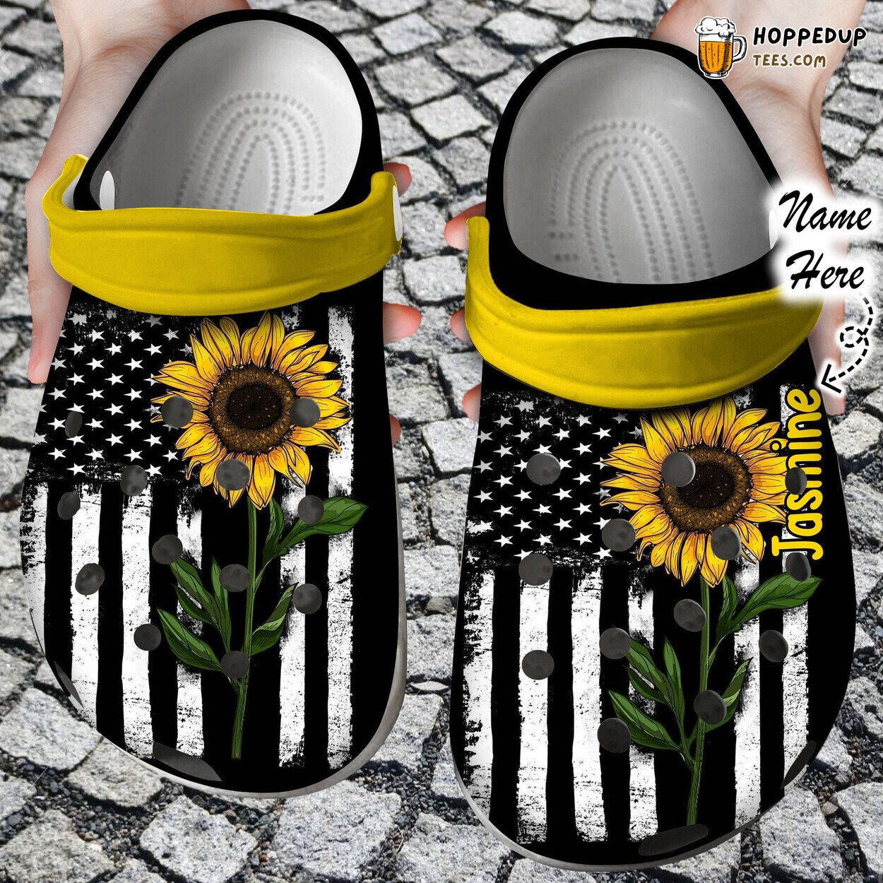 Hippie Personalized Flower Girl Theme Comfortable Clogs Vibrant Shoes