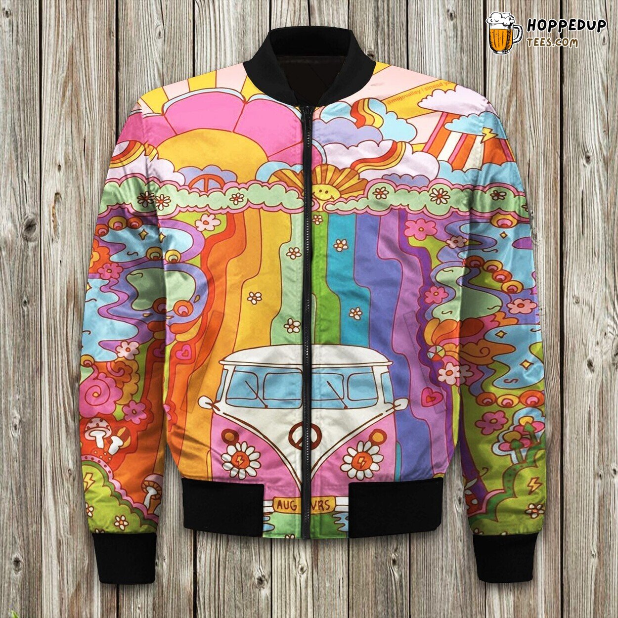 Hippie Water Fall Bomber Jacket