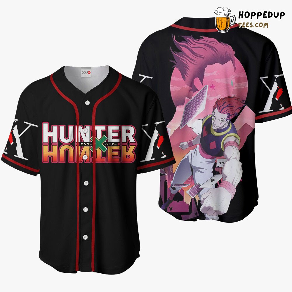 Hisoka Anime Baseball Jersey Distinctive Design Unique Exclusive Edition