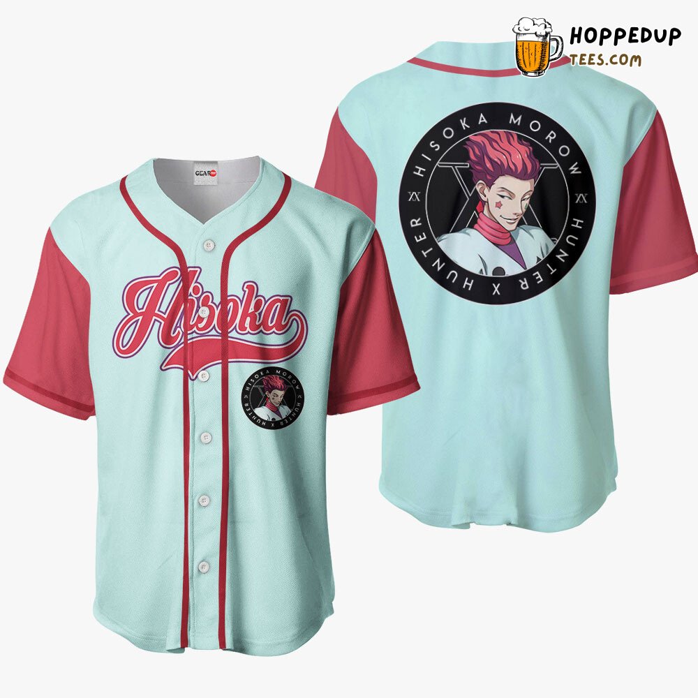 Hisoka Edition Anime Baseball Jersey Shirt Distinctive Unique Theme