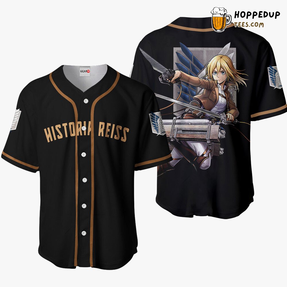 Historia Reiss Unique Anime Design Distinctive Baseball Jersey Edition Historia Reiss Unique Anime Design Distinctive Baseball Jersey Edition