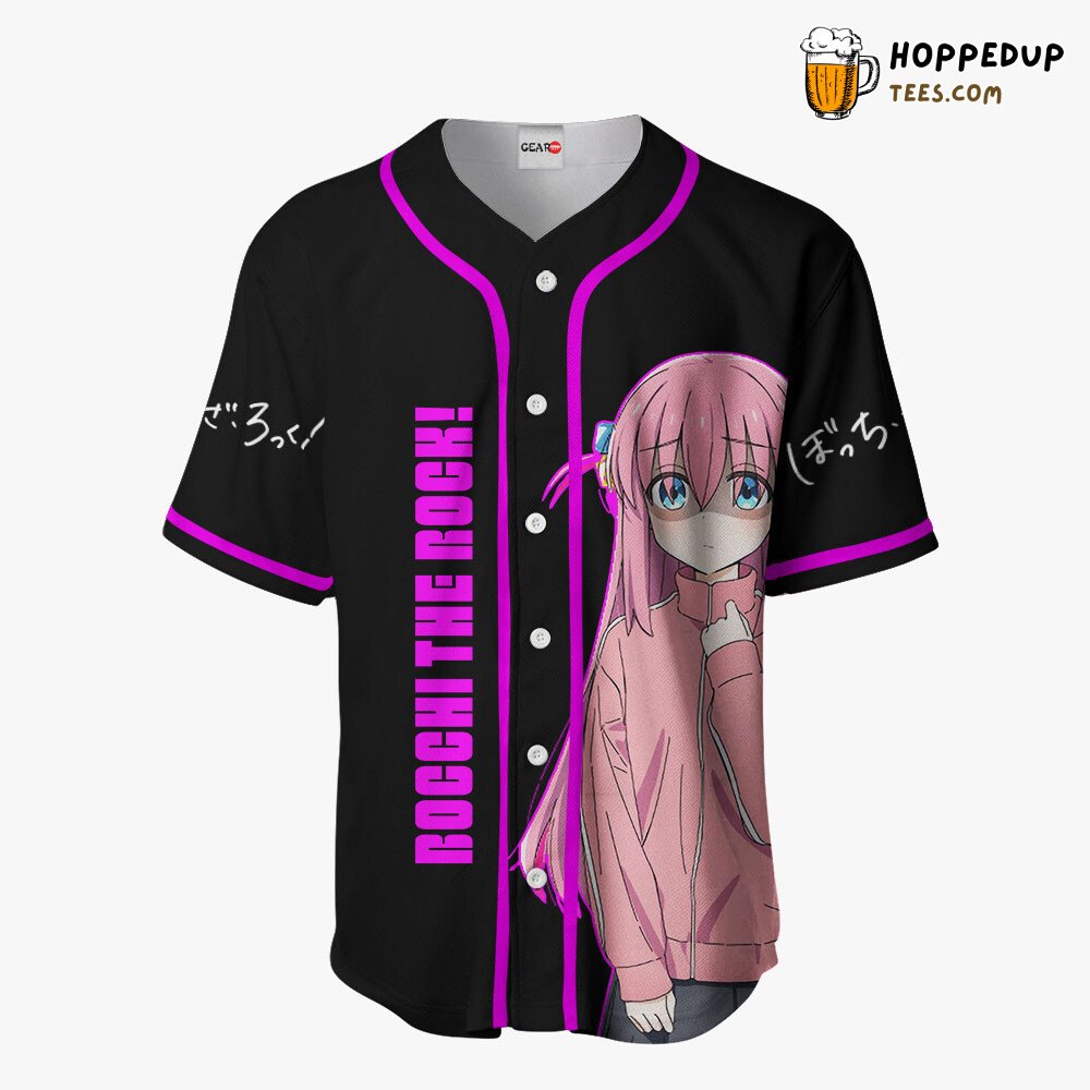 Hitori Gotoh Distinctive Unique Anime Baseball Jersey Shirt Design Edition