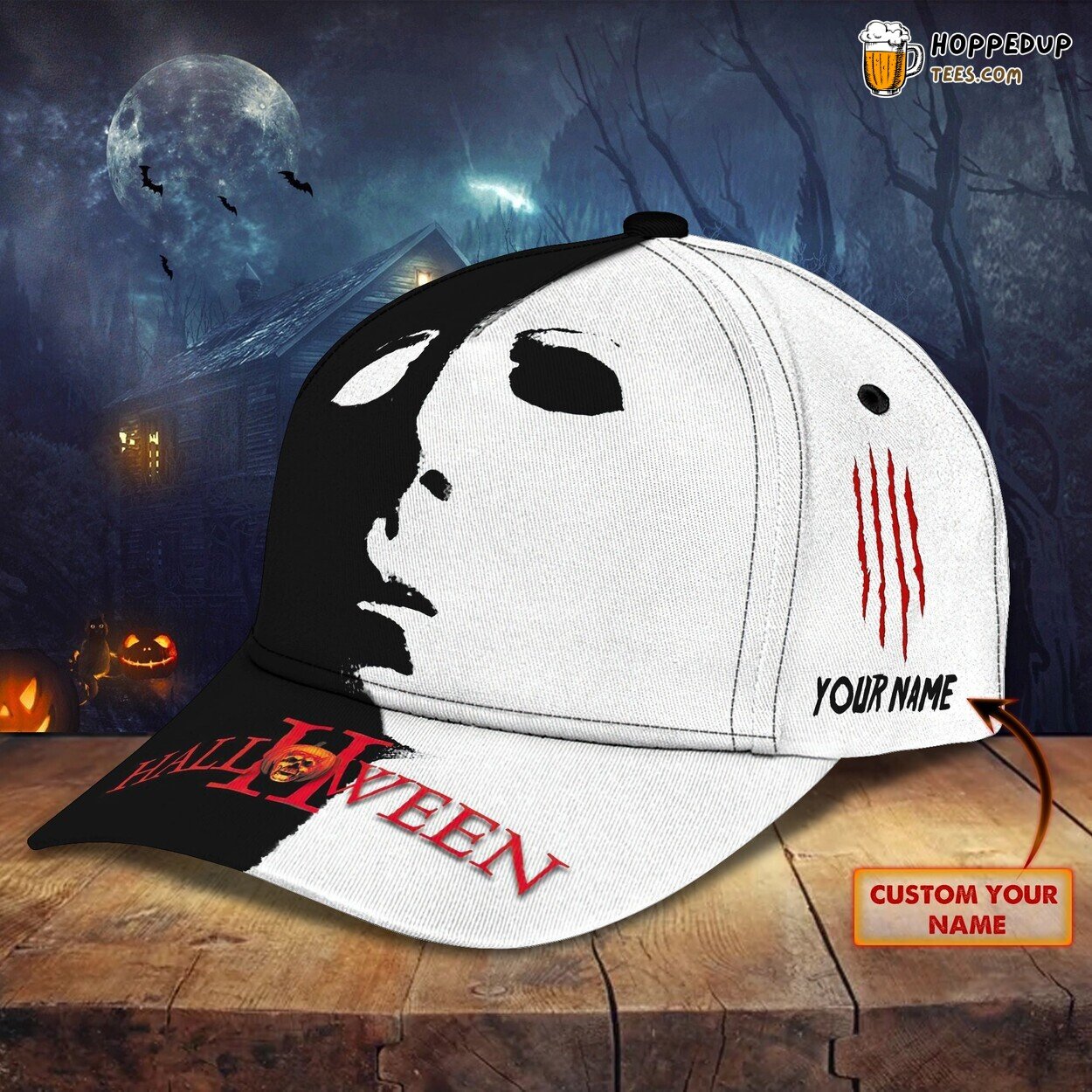 HLW Theme 3D Classic Cap Personalized Name Elegant Premium Unique Styling