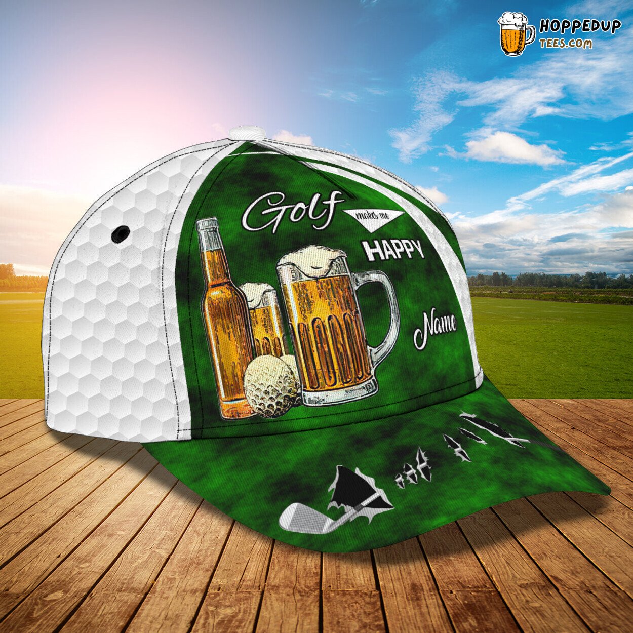 Hole in One Golf Enthusiast Personalized Classic Cap 3D Unique Sport Fit Hole in One Golf Enthusiast Personalized Classic Cap 3D Unique Sport Fit
