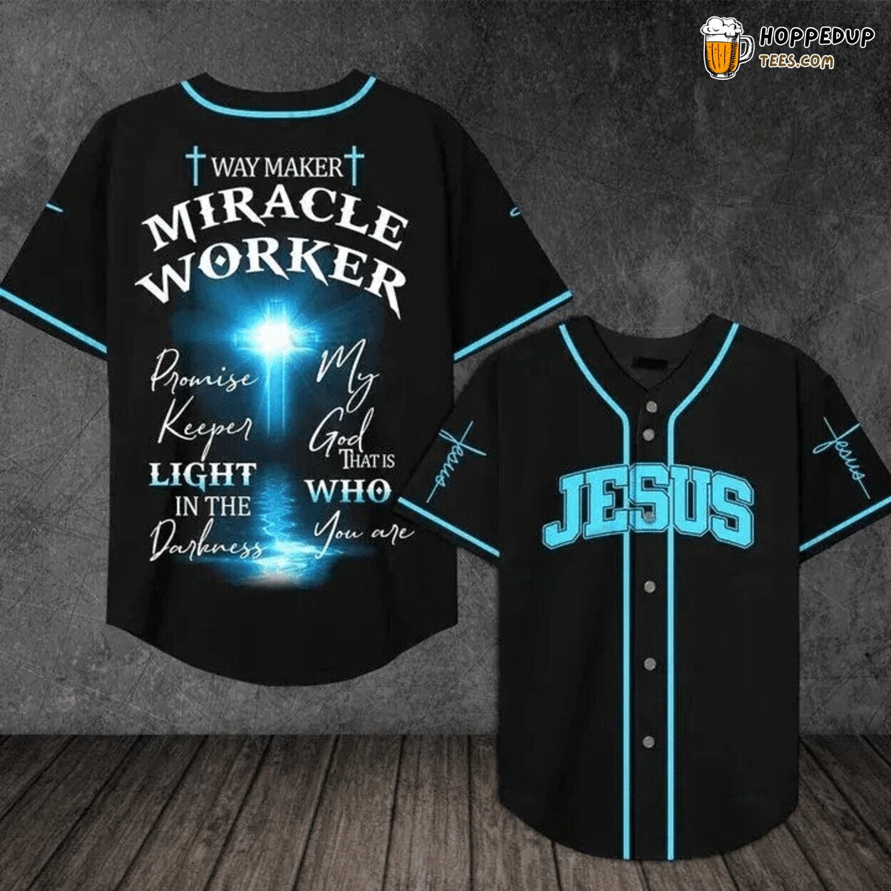 Holiday Jesus My god is the light in the dark Awesome cross Baseball Tee Jersey Shirt Printed 3D