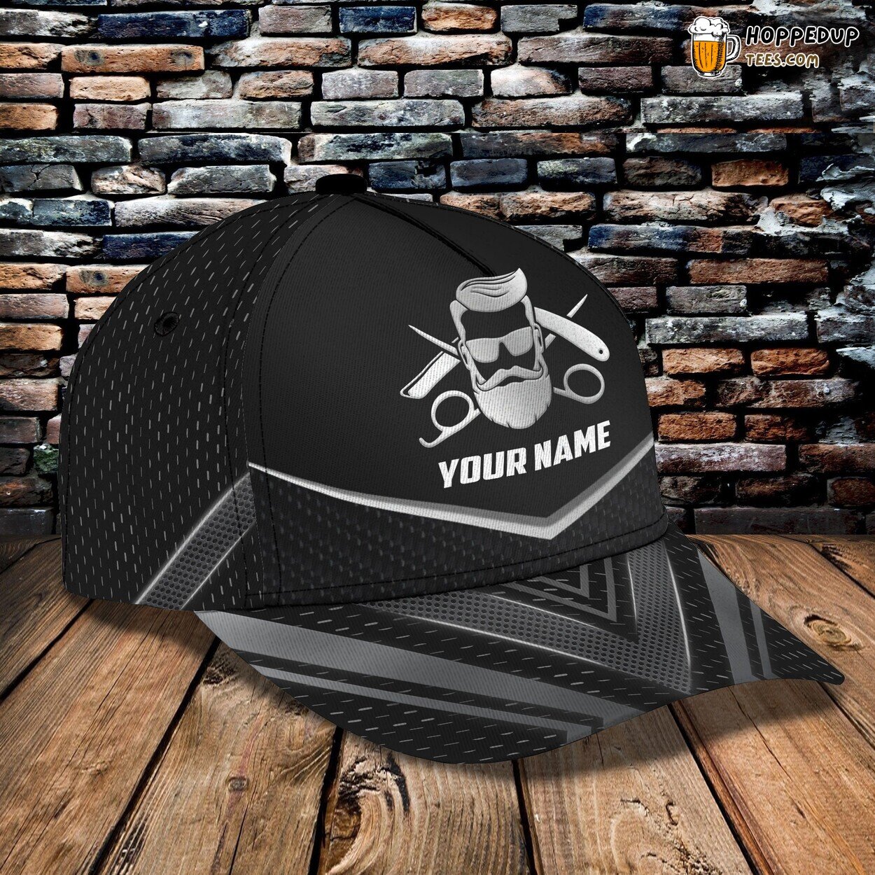 Honor the Skill of the Barber Personalized 3D Classic Cap Artistry