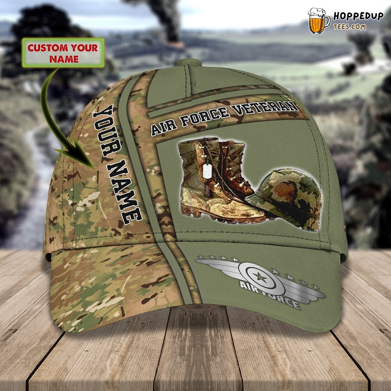 Honoring Air Force Veterans 3D Classic Cap Personalized Unique Edition