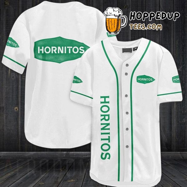 Hornitos Reposado Tequila White Baseball Jersey Unique Distinctive Look