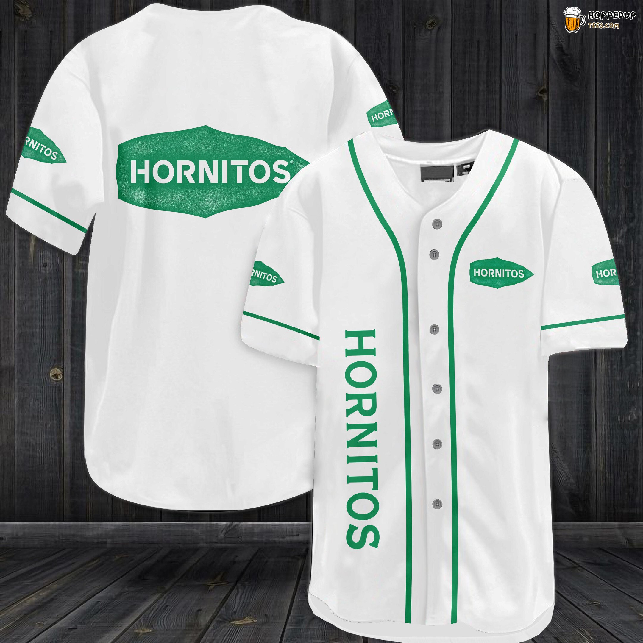 Hornitos Tequila Baseball Jersey White Unisex Jersey Shirt