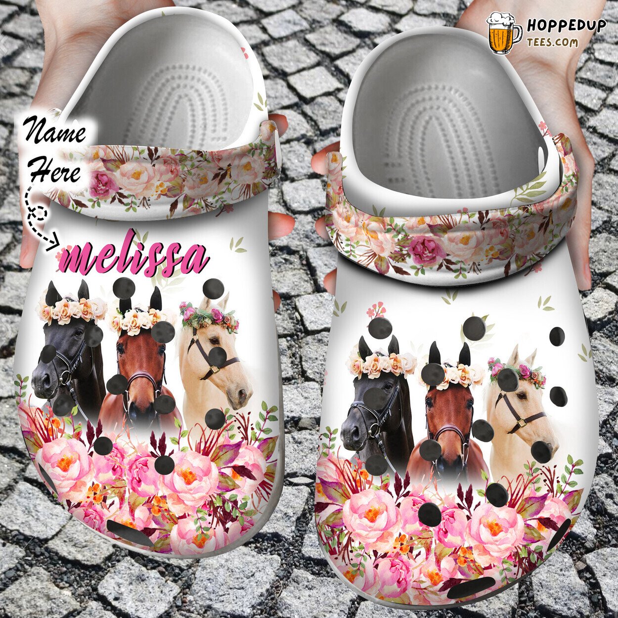Horse Life Is Better With Horses Personalized Theme Clog Shoes