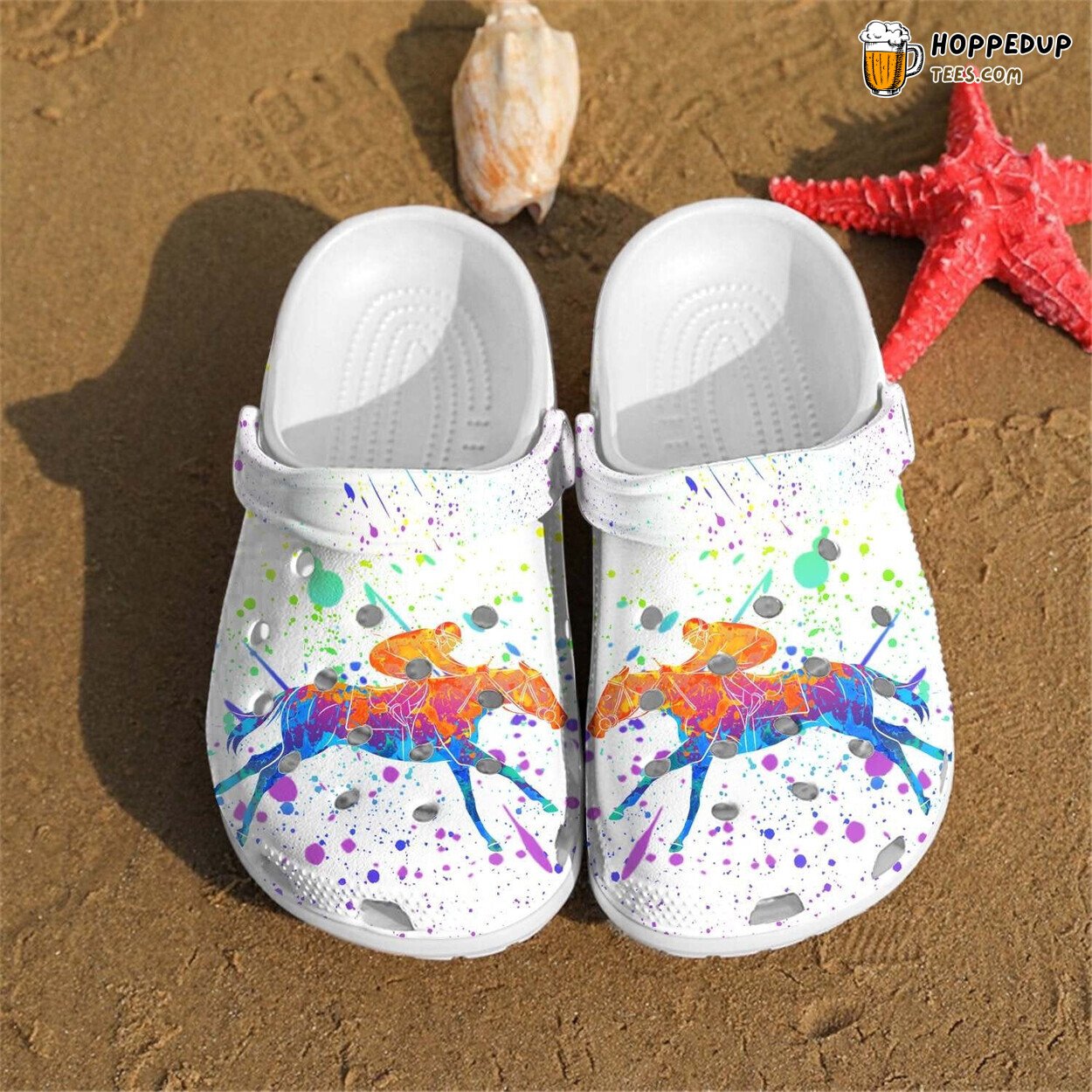Horse Racing Themed Clogs Gifts Son Daughter Unique Design