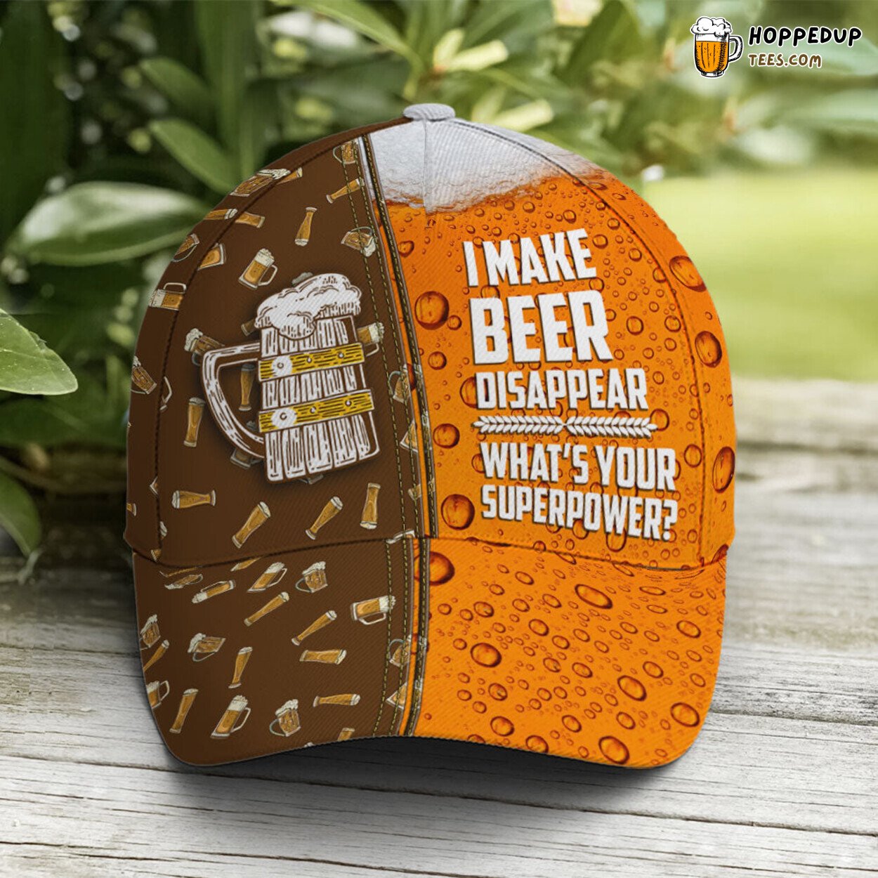 Humor Alert I Make Beer Disappear Fun Design Baseball Cap Humor Alert I Make Beer Disappear Fun Design Baseball Cap