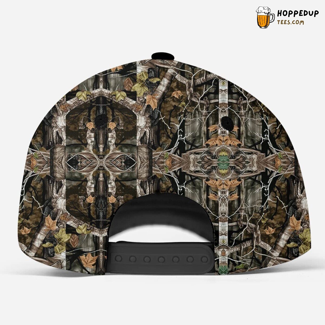 Hunterholic Deer Hunting 3D Personalized Cap Unique Hunter’s Design