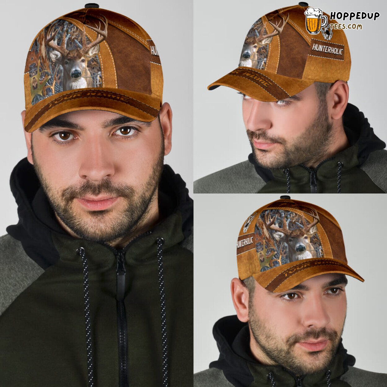 Hunting 3D Print Design Elegance Baseball Cap Unique Custom Classic