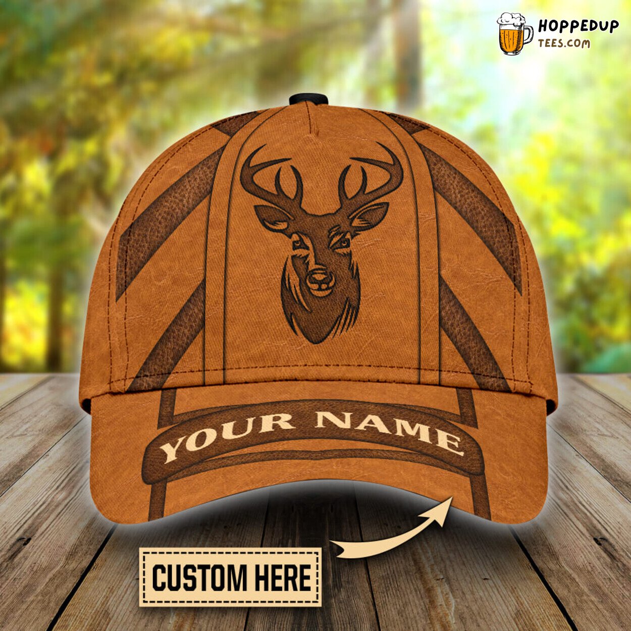 Hunting Elegance 3D Print Classic Design Baseball Cap Unique Custom