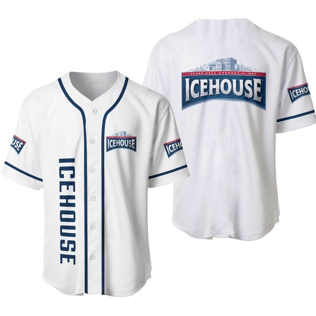 Ice House Baseball Jersey Perfect Gift for Beer Lovers HU