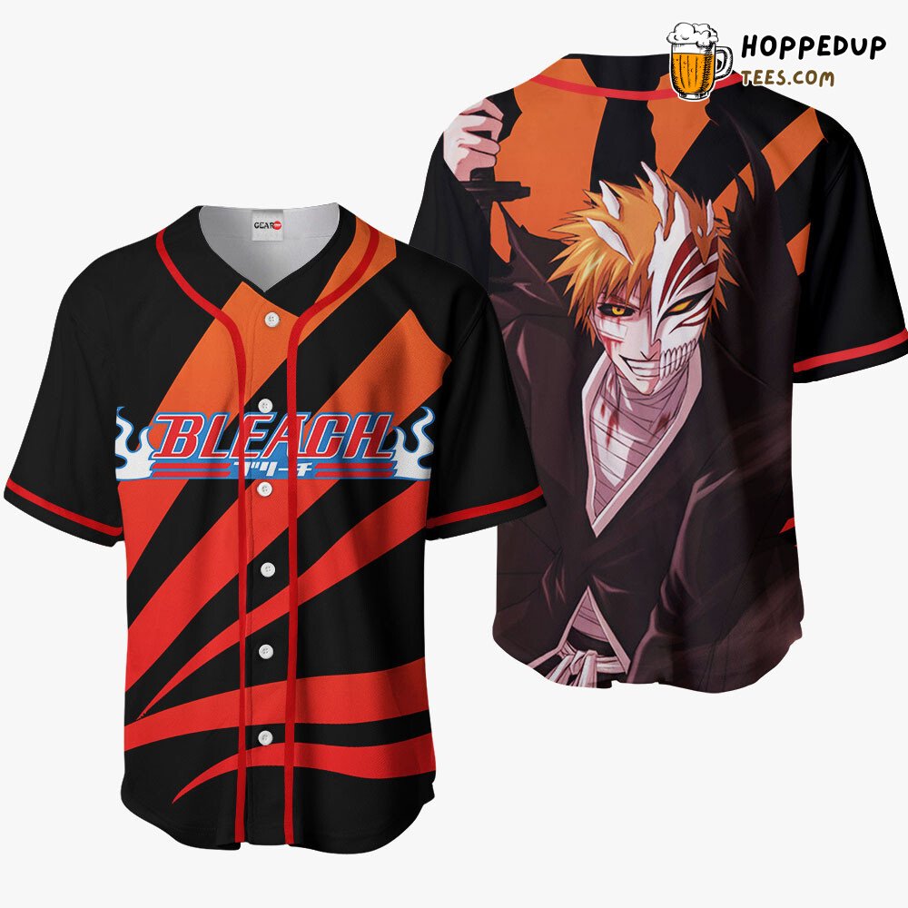 Ichigo Kurosaki Distinctive Unique Anime Baseball Jersey Shirt Edition