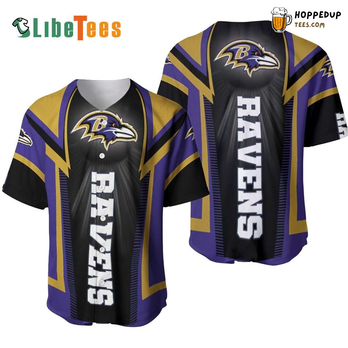 Iconic Ravens Emblem Baltimore Baseball Jersey Ultimate Fan Gift