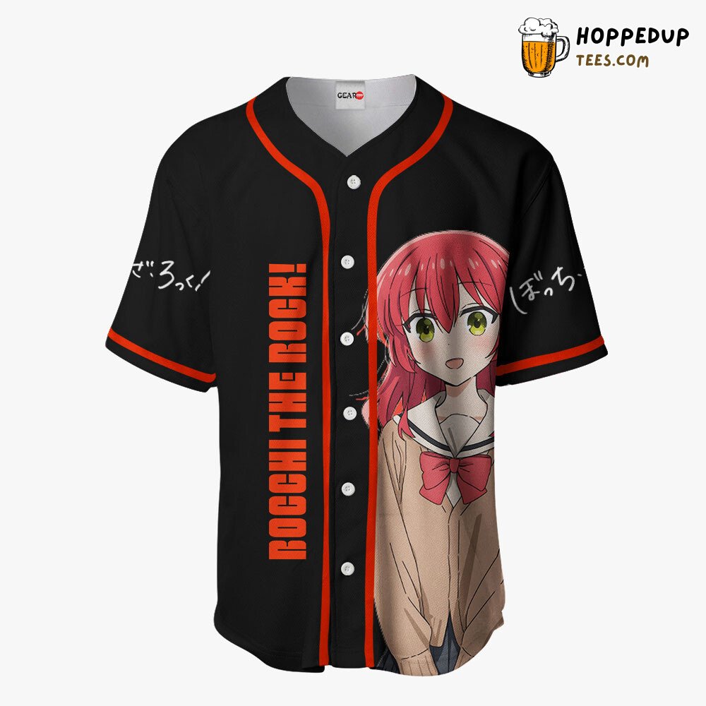 Ikuyo Kita Distinctive Design Anime Baseball Jersey Unique Shirt Style