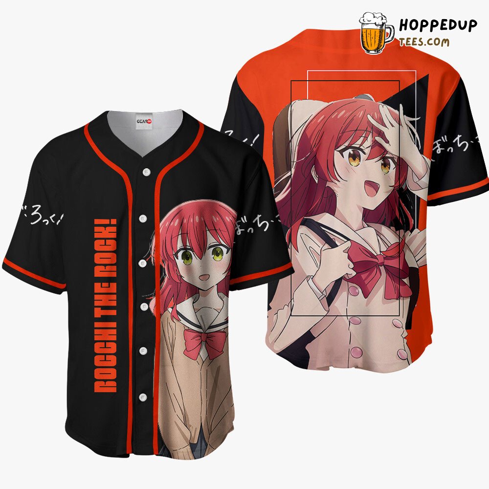 Ikuyo Kita Distinctive Design Anime Baseball Jersey Unique Shirt Style