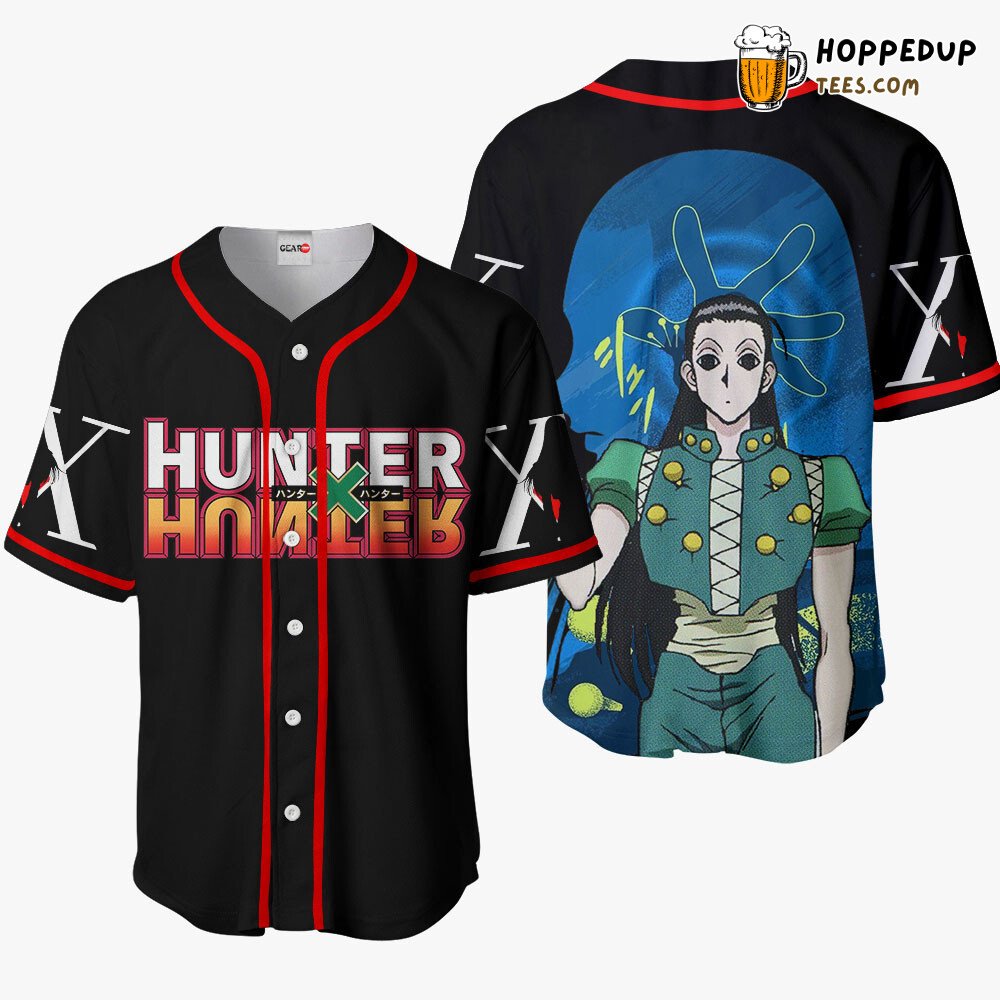 Illumi Zoldyck Anime Baseball Jersey Distinctive Unique Exclusive Design