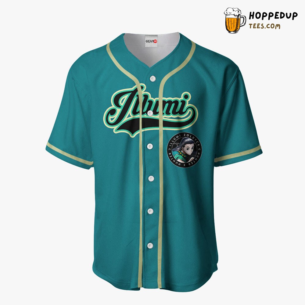 Illumi Zoldyck Distinctive Anime Baseball Jersey Shirt Unique Design