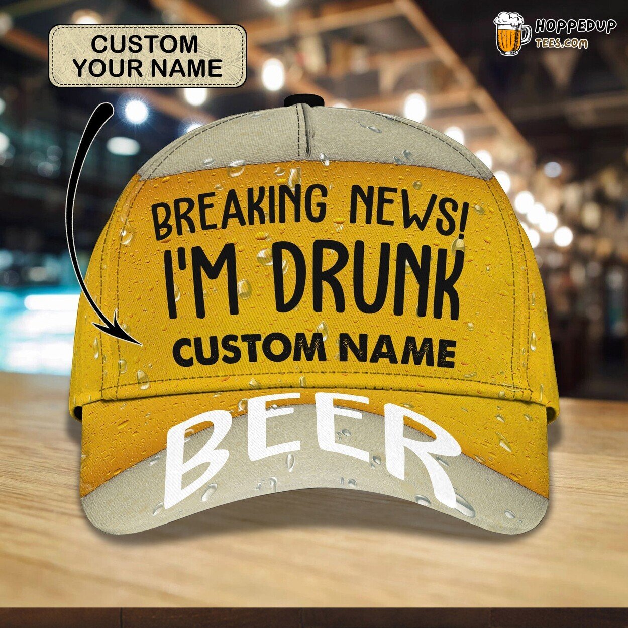I’M Drunk 3D Classic Cap Personalized Name Design Exclusive Unique Style