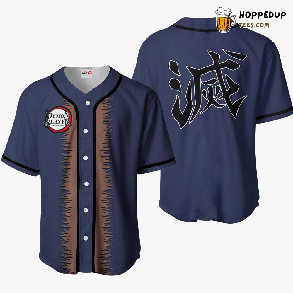 Inosuke Distinctive Collection Design Baseball Jersey Costume Unique Style